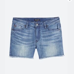 Dear John Riviera Frayed Hem Denim Short